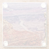 コロラド川 ガラスコースター (裏面)