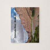 コロラド川、モアブ州(UT) ジグソーパズル (縦)