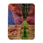 コロラド川inグランドキャニオン， AZ マグネット (縦)