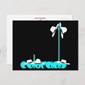 コロラド州おみやげ ポストカード (正面/裏面)