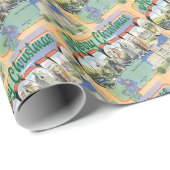 コロラド州からのメリークリスマスヴィンテージ ラッピングペーパー (ロールコーナー)