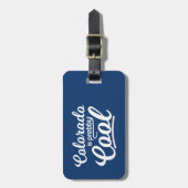 コロラド州かわいらしカッコいい ラゲッジタグ (正面縦)