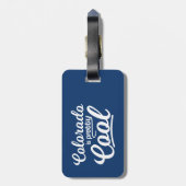 コロラド州かわいらしカッコいい ラゲッジタグ (裏面縦)