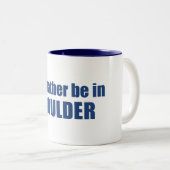 コロラド州に行きたい大きい石 ツートーンマグカップ (正面右)