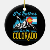 コロラド州に行きたい セラミックオーナメント (裏面)