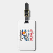 コロラド州に行きたい ラゲッジタグ (正面縦)