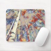 コロラド州に《植物》アスペンの木があるマウスパッド マウスパッド (マウス)