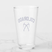 コロラド州のアイスクライミング タンブラーグラス (裏面)