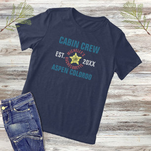 コロラド州のキャンプ・バチェロレッテ・パーティー・チーム トライブレンドTシャツ