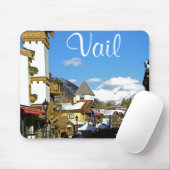 コロラド州のスキー マウスパッド (マウス)