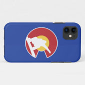 コロラド州のスノーボード Case-Mate iPhoneケース (裏面(横))