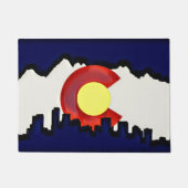 コロラド州のドア・マット ドアマット (正面)