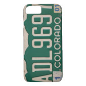 コロラド州のナンバープレートの電話箱 Case-Mate iPhoneケース (裏面)
