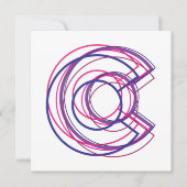 コロラド州のバイセクシャル 招待状 (正面)