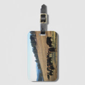 コロラド州のバイソン ラゲッジタグ (正面縦)