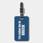 コロラド州のブリッケンリッジに行きたい ラゲッジタグ (正面縦)