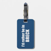 コロラド州のブリッケンリッジに行きたい ラゲッジタグ (裏面縦)