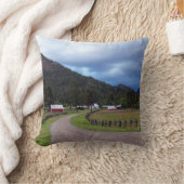 コロラド州のホームステッド、アメリカ枕 クッション (ブランケット)