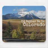 コロラド州のマウスパッドに行きたい マウスパッド (正面)