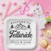 コロラド州のミニマル結婚リストへようこそ ペーパープレート (パーティー)