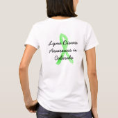 コロラド州のライム病啓発Tシャツ Tシャツ (裏面)