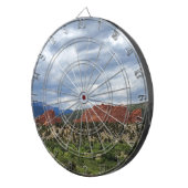 コロラド州のレッド ロックス - 神の庭園 ダーツボード (正面右)