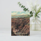 コロラド州のワシントン川峡谷を1906年から見るヴィンテージのポストカード ポストカード (スタンド正面)