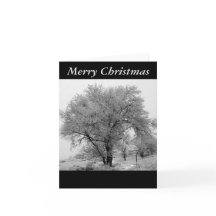 コロラド州の冬のクリスマスカード