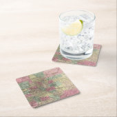 コロラド州の地図 スクエアペーパーコースター (インサイチュ)