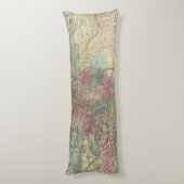 コロラド州の地図 ボディピロー (裏面 (縦))