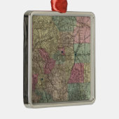 コロラド州の地図 メタルオーナメント (右)
