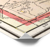 コロラド州の地図（1901年） ポスター (角)