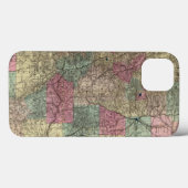コロラド州の地図 Case-Mate iPhoneケース (裏面 (横))