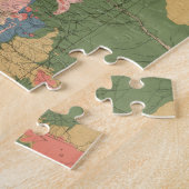 コロラド州の地質地図 ジグソーパズル (側面)