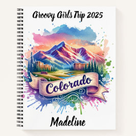 コロラド州の山々を素晴らし探索 ノートブック