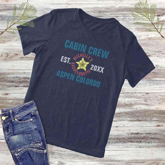 コロラド州の山でのブライズパーティー トライブレンドＴシャツ