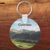 コロラド州の岩山 キーホルダー (正面)