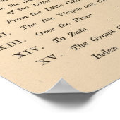 コロラド州の峡谷 ポスター (角)