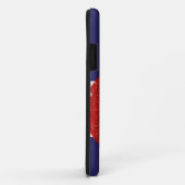 コロラド州の州の旗のハートのグランジなデンバー愛 Case-Mate iPhoneケース (裏面/右)