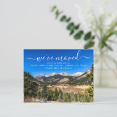 コロラド州の引越し案内はがき 案内ポストカード (スタンド正面)