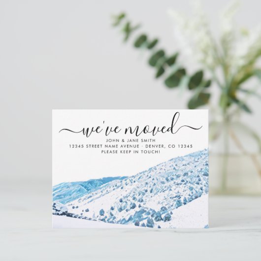 コロラド州の引越し案内はがき 案内ポストカード (スタンド正面)