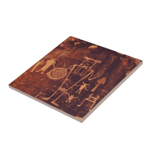 コロラド州の恐竜の記念碑 タイル (側面)