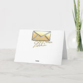 コロラド州の挨拶 カード (裏面)