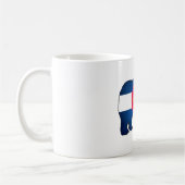 コロラド州の旗くまのコーヒー・マグ コーヒーマグカップ (左)