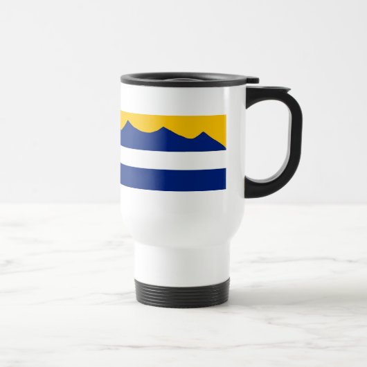 コロラド州の旗の山地のコーヒー・マグ トラベルマグ (右)