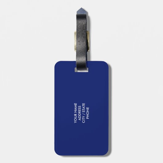 コロラド州の旗の荷物はバッグおよびスーツケースのために付きます ラゲッジタグ (裏面縦)