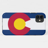 コロラド州の旗のiPhone 5の場合 Case-Mate iPhoneケース (裏面(横))