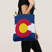 コロラド州の旗トートバッグ トートバッグ (クローズアップ)