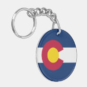 コロラド州の旗 キーホルダー (正面左)