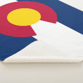 コロラド州の旗 シェルパブランケット (3/4)